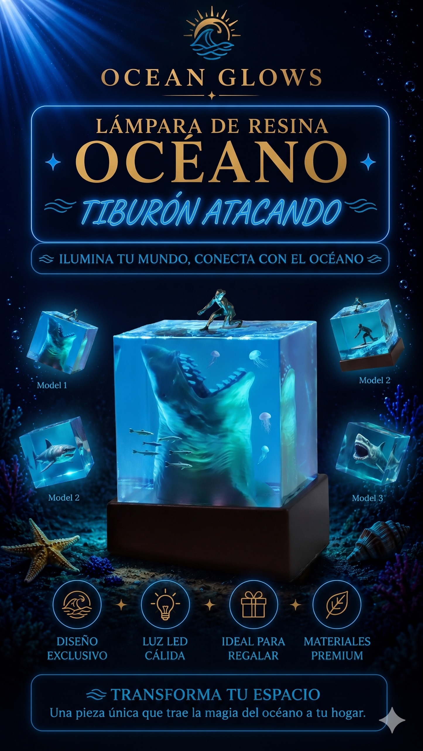 LÁMPARA OCEÁNICA