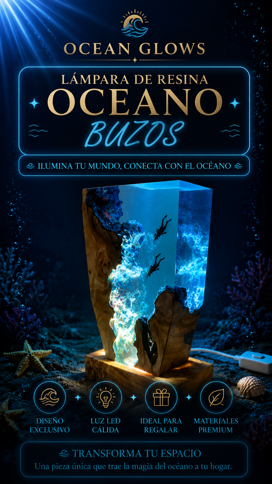 LÁMPARA OCEÁNICA